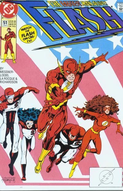Flash, Vol. 2 Rage of the Proletariat |  Issue#51A | Year:1991 | Series: Flash | Pub: DC Comics | Direct Edition