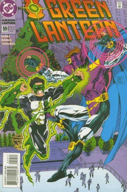 (Signed by RON MARZ) Green Lantern, Vol. 3 Green Christmas |  Issue#59A | Year:1994 | Series: Green Lantern | Pub: DC Comics | Direct Edition