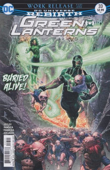 Green Lanterns Work Release, Part One |  Issue#33A | Year:2017 | Series: Green Lantern | Pub: DC Comics | Riccardo Federici Regular