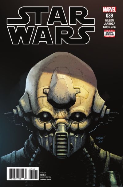 Star Wars, Vol. 2 (Marvel) The Ashes of Jedha |  Issue#39A | Year:2017 | Series: Star Wars | Pub: Marvel Comics | David Marquez Regular