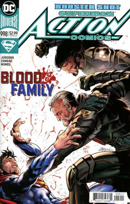 Action Comics, Vol. 3 Booster Shot, Conclusion |  Issue#998A | Year:2018 | Series: Superman | Pub: DC Comics | Will Conrad Regular