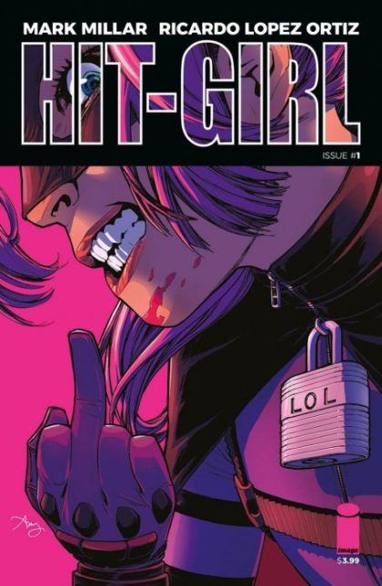 Hit-Girl, Vol. 2  |  Issue#1A | Year:2018 | Series:  | Pub: Image Comics | Regular Amy Reeder Color Cover