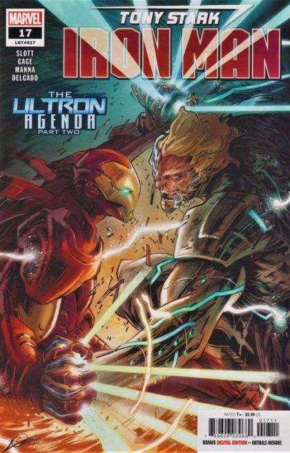 Tony Stark: Iron Man The Ultron Agenda, Part Two: Heart of Steel |  Issue#17A | Year:2019 | Series:  | Pub: Marvel Comics | Regular Alexander Lozano Cover