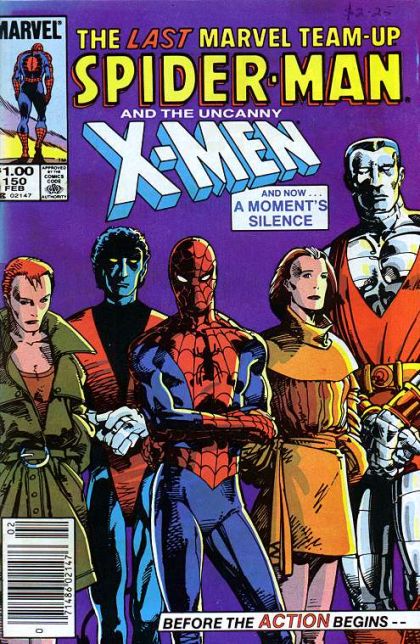 Marvel Team-Up, Vol. 1 'Tis Better To Give! |  Issue#150B | Year:1984 | Series: Marvel Team-Up | Pub: Marvel Comics | Newsstand Edition