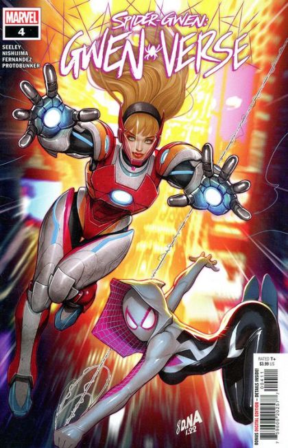 Spider-Gwen: Gwenverse  |  Issue#4A | Year:2022 | Series:  | Pub: Marvel Comics | Regular David Nakayama Cover