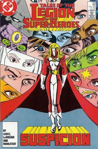 Tales of the Legion of Super-Heroes Suspicion |  Issue#349A | Year:1987 | Series: Legion of Super-Heroes | Pub: DC Comics |