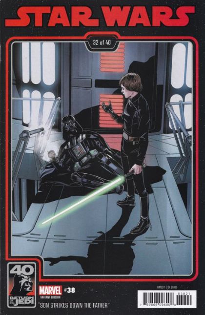 Star Wars, Vol. 3 (Marvel) Dark Droids - Tatooine Treason |  Issue#38B | Year:2023 | Series: Star Wars | Pub: Marvel Comics | Chris Sprouse Return of the Jedi 40th Annivarsary Variant