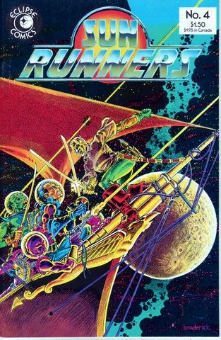 Sun Runners Journey's End |  Issue#4 | Year:1984 | Series:  | Pub: Eclipse Comics |
