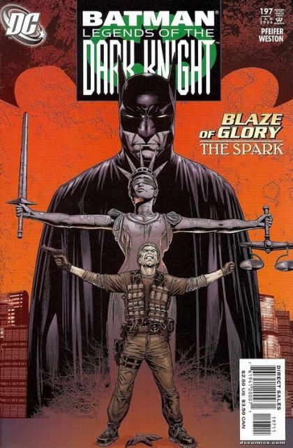 Batman: Legends of the Dark Knight Blaze of Glory |  Issue#197A | Year:2005 | Series:  | Pub: DC Comics | Direct Edition