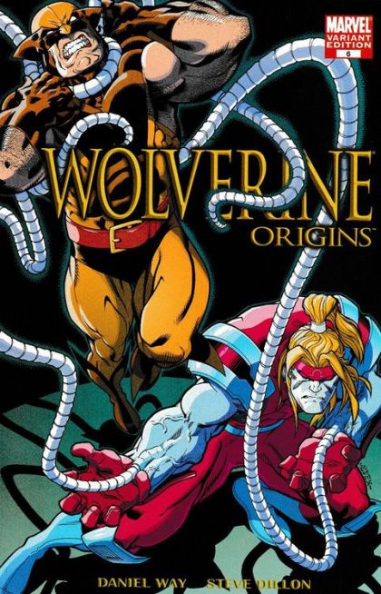 Wolverine: Origins Savior, Part 1 |  Issue#6B | Year:2006 | Series: Wolverine | Pub: Marvel Comics | Ed McGuinness & Dexter Vines Variant Cover