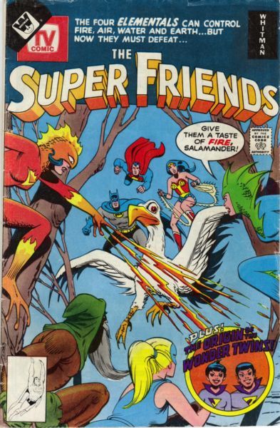 Super Friends, Vol. 1 Elementary / The Origin of the Wonder Twins |  Issue#14A | Year:1978 | Series: Super Friends | Pub: DC Comics | Whitman Variant