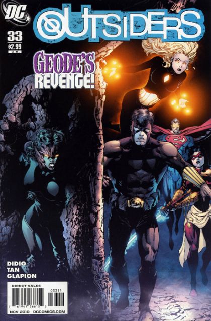 Outsiders, Vol. 4 Love On The Rocks |  Issue#33 | Year:2010 | Series: Outsiders | Pub: DC Comics |
