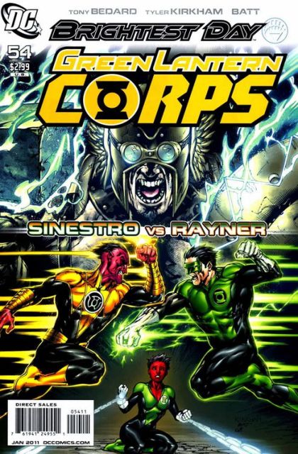 Green Lantern Corps, Vol. 1 Brightest Day - The Weaponer, Part Two |  Issue#54A | Year:2010 | Series: Green Lantern | Pub: DC Comics | Tyler Kirkham Regular