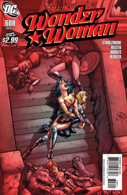 Wonder Woman, Vol. 1 Odyssey, Part Eight: The Gauntlet |  Issue#608A | Year:2011 | Series: Wonder Woman | Pub: DC Comics | Don Kramer Regular