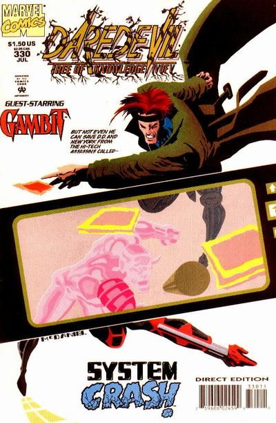 Daredevil, Vol. 1 Tree Of Knowledge, Part 4: Disinformoracy |  Issue#330A | Year:1994 | Series: Daredevil | Pub: Marvel Comics | Direct Edition