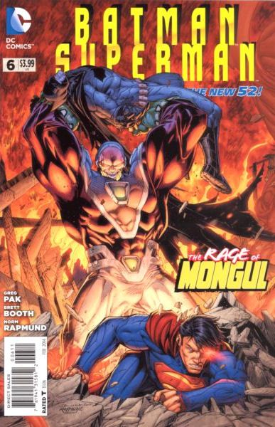 Batman / Superman Boss Fight |  Issue#6A | Year:2013 | Series:  | Pub: DC Comics | Regular Cover - Brett Booth