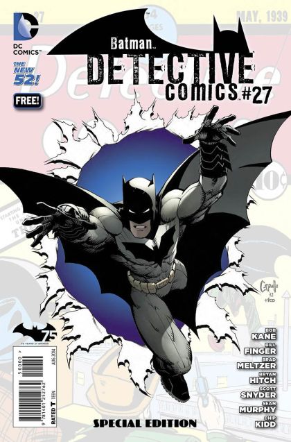 Batman 75th Anniversary Detective Comics #27 |  Issue#27 | Year:2014 | Series: Batman | Pub: DC Comics | Special Edition