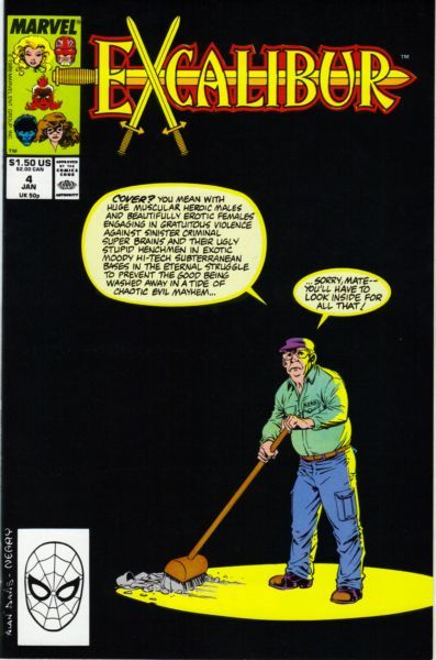 Excalibur, Vol. 1 Still Crazy After All These Years |  Issue#4A | Year:1988 | Series: Excalibur | Pub: Marvel Comics | Direct Edition