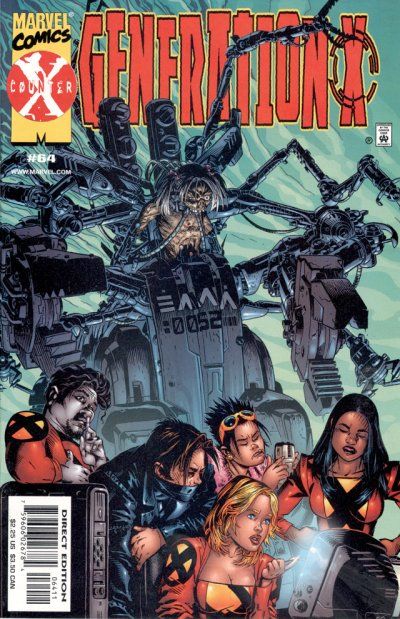 Generation X, Vol. 1 Correction, Correction: 2 of 4 |  Issue#64A | Year:2000 | Series: Generation X | Pub: Marvel Comics | Direct Edition