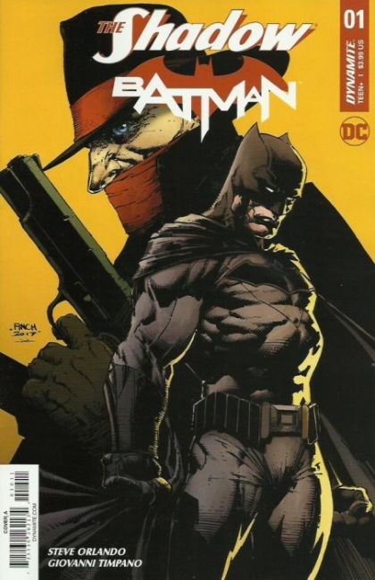 The Shadow / Batman Part One |  Issue#1A | Year:2017 | Series:  | Pub: DC Comics and Dynamite Entertainment | Regular David Finch Cover