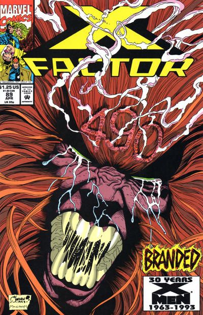 X-Factor, Vol. 1 Dark Homecoming |  Issue#89A | Year:1993 | Series: X-Factor | Pub: Marvel Comics | Direct Edition