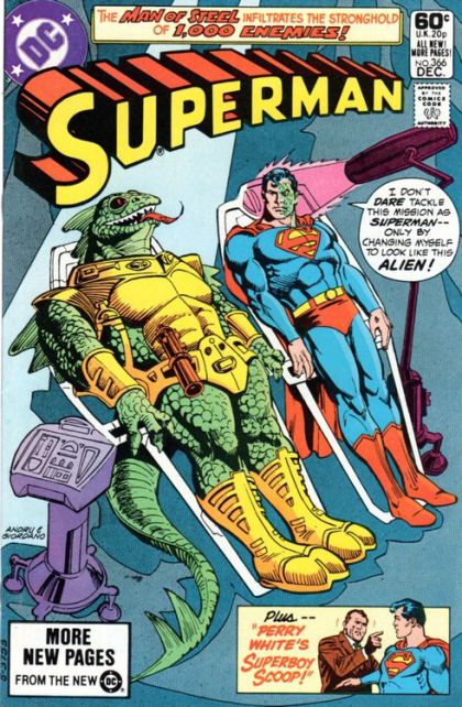 Superman, Vol. 1 Revenge, Superman-Style; Perry White’s Superboy Scoop! |  Issue#366A | Year:1981 | Series: Superman | Pub: DC Comics |