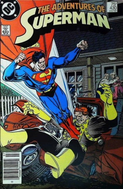 The Adventures of Superman Homeward Bound! |  Issue#430B | Year:1987 | Series: Superman | Pub: DC Comics | Newsstand Edition
