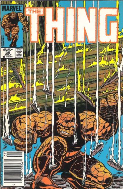 The Thing, Vol. 1 Legends |  Issue#25B | Year:1985 | Series: Fantastic Four | Pub: Marvel Comics | Newsstand Edition