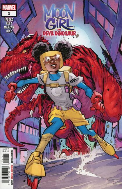 Moon Girl and Devil Dinosaur, Vol. 2  |  Issue#1A | Year:2022 | Series:  | Pub: Marvel Comics | Regular Ken Lashley Cover