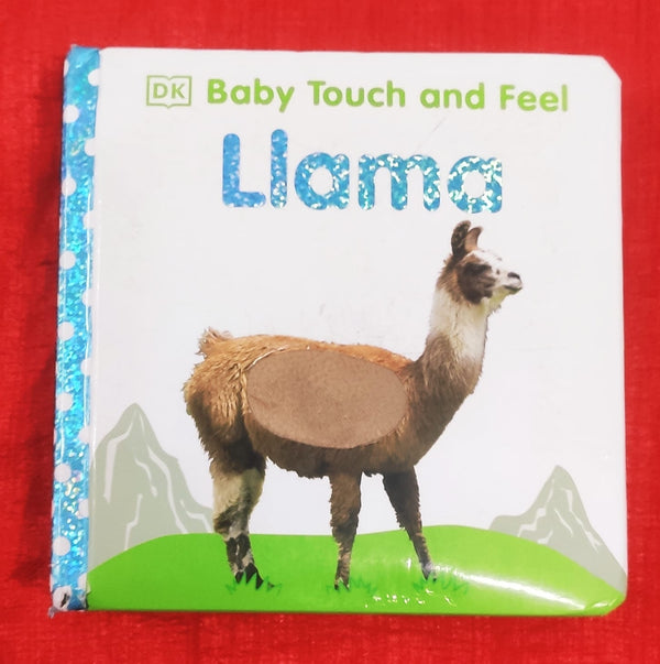 Baby Touch and Feel Llama | Touch & Feel  Book | For 0-2 Years Old | Board Book | SKU: 2405_101_A102