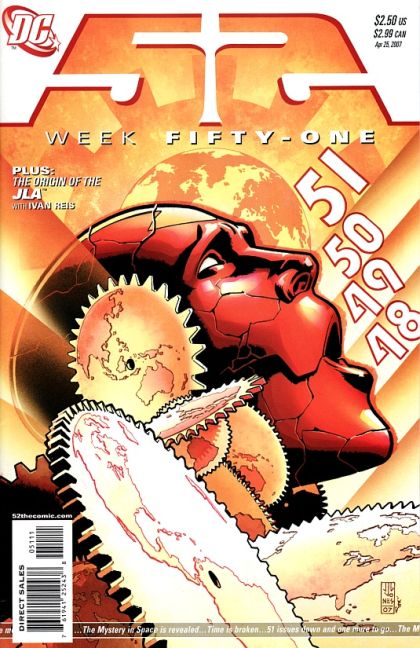 52 52 - Homecoming / The Origin of The Justice League of America |  Issue#51 | Year:2007 | Series:  | Pub: DC Comics | J.G. Jones Regular