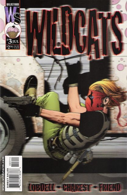 WildC.A.T.s, Vol. 2 Flavors |  Issue#3B | Year:1999 | Series: WildC.A.T.S | Pub: DC Comics | Travis Charest Cover