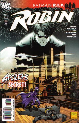 Robin, Vol. 2 Batman R.I.P. - Gathered Pieces |  Issue#176A | Year:2008 | Series: Robin | Pub: DC Comics | Direct Edition