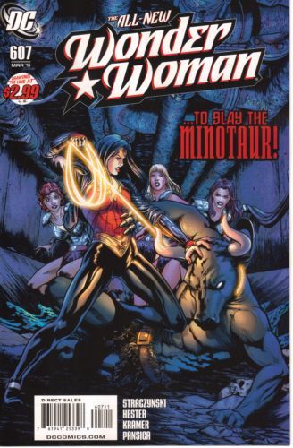 Wonder Woman, Vol. 1 Odyssey, Part Seven: The Labyrinth |  Issue#607A | Year:2011 | Series: Wonder Woman | Pub: DC Comics | Don Kramer Regular