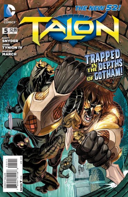 Talon Churning |  Issue#5A | Year:2013 | Series:  | Pub: DC Comics |