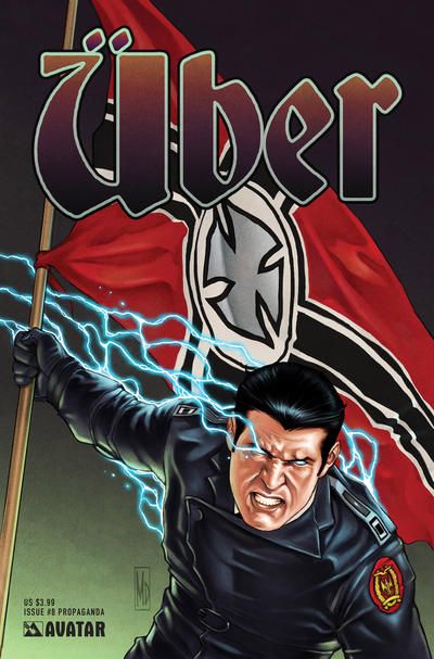Uber  |  Issue#8C | Year:2013 | Series:  | Pub: Avatar Press | Propaganda Poster Cover