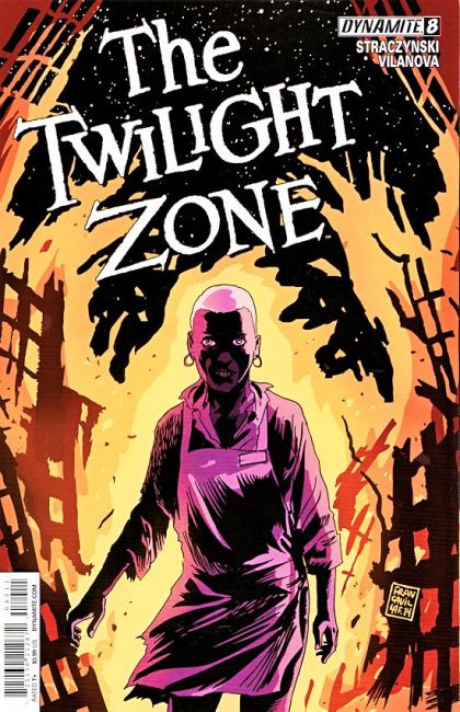 The Twilight Zone The Way In, Act Four |  Issue#8A | Year:2014 | Series:  | Pub: Dynamite Entertainment | Francesco Francavilla Regular Cover