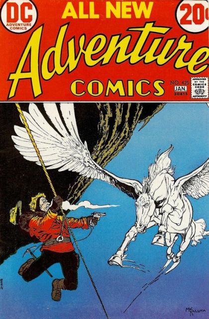 Adventure Comics, Vol. 1 The Wings Of Jealous Gods / Prior Warning / Sword Of The Dead! / Captain Fear |  Issue#425 | Year:1972 | Series:  | Pub: DC Comics |