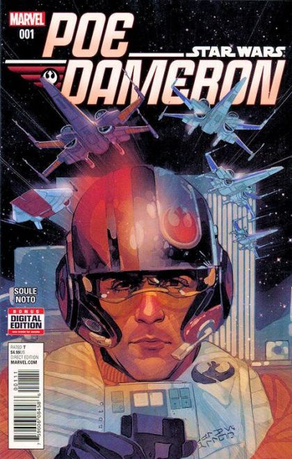 Poe Dameron Black Squadron, Part 1: SaBBotage |  Issue#1A | Year:2016 | Series: Star Wars | Pub: Marvel Comics | Regular Phil Noto Cover