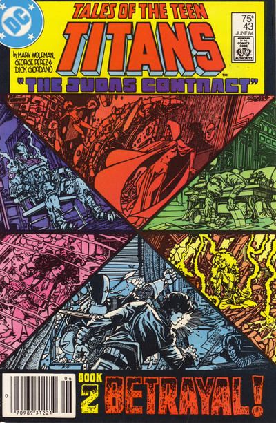 Tales of the Teen Titans The Judas Contract, Book 2: Betrayal |  Issue#43B | Year:1984 | Series: Teen Titans | Pub: DC Comics |