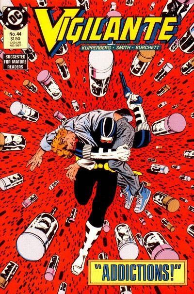 Vigilante, Vol. 1 Addictions |  Issue#44 | Year:1987 | Series: Vigilante | Pub: DC Comics |