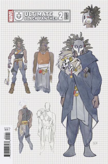 Ultimate Black Panther  |  Issue#2D | Year:2024 | Series:  | Pub: Marvel Comics | Peach Momoko Incentive Design Variant (1:10)