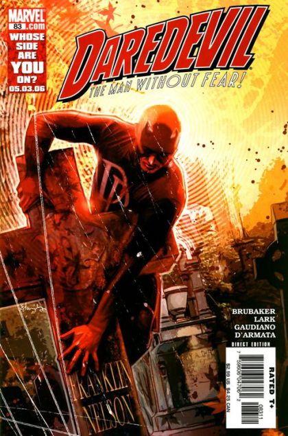 Daredevil, Vol. 2 The Devil in Cell-Block D, Part Two |  Issue#83A | Year:2006 | Series: Daredevil | Pub: Marvel Comics | Direct Edition