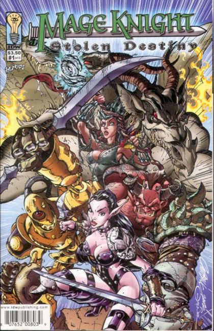 Mage Knight: Stolen Destiny Stolen Destiny |  Issue#1 | Year:2002 | Series:  | Pub: IDW Publishing | First Printing