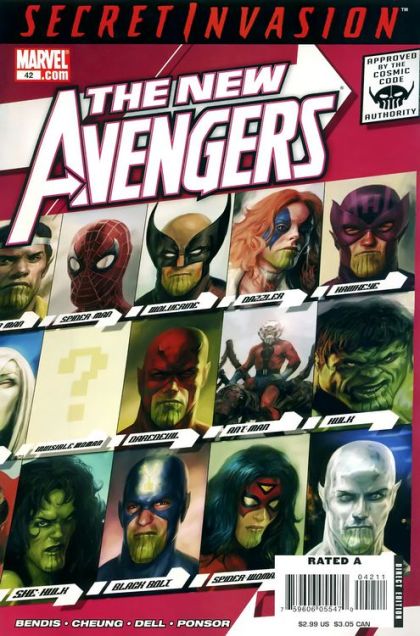 New Avengers, Vol. 1 Secret Invasion  |  Issue