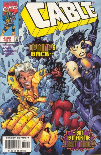 Cable, Vol. 1 Wiser Times |  Issue#55A | Year:1998 | Series:  | Pub: Marvel Comics | Direct Edition