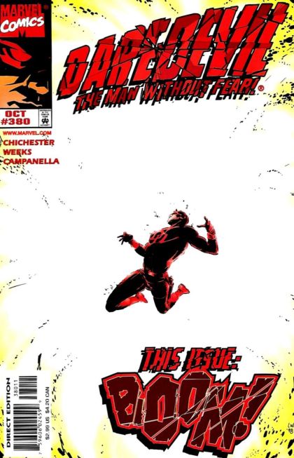 Daredevil, Vol. 1 Just One Good Story |  Issue#380A | Year:1998 | Series: Daredevil | Pub: Marvel Comics | Direct Edition