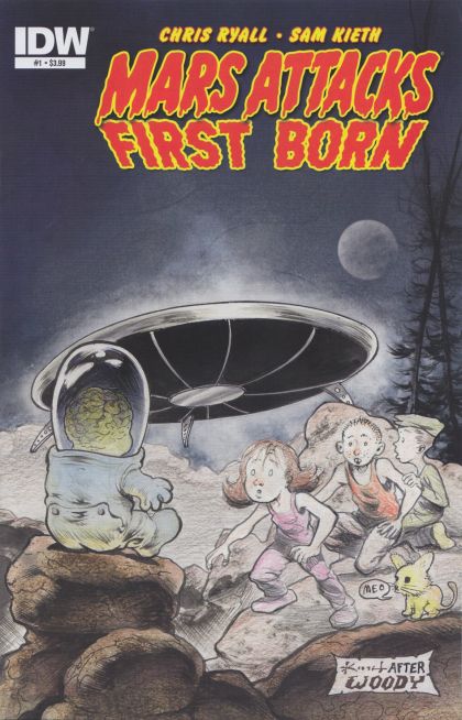 Mars Attacks First Born  |  Issue#1A | Year:2014 | Series:  | Pub: IDW Publishing |