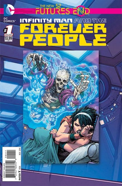 Infinity Man and the Forever People: Futures End Futures End - Futures End, Before I Wake |  Issue#1A | Year:2014 | Series:  | Pub: DC Comics | 3D Cover