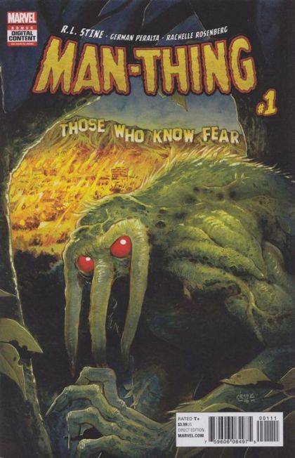 Man-Thing, Vol. 5 A Different Direction |  Issue#1A | Year:2017 | Series:  | Pub: Marvel Comics | Regular Tyler Crook Cover